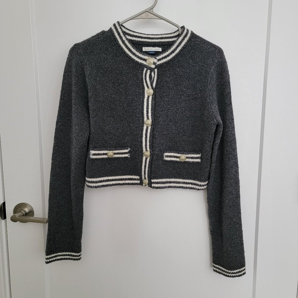 American Eagle | Whoa So Soft Crew Neck Lady Cardigan